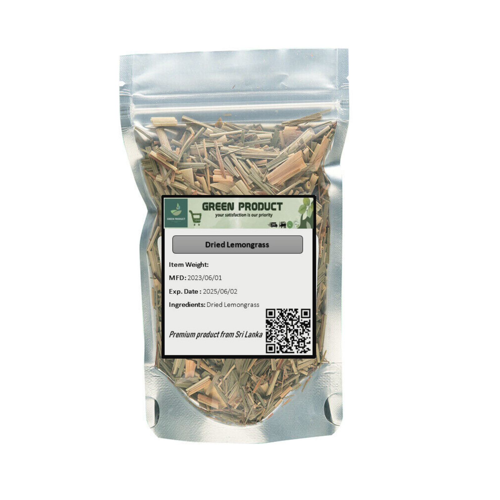 Dried Lemongrass Leaves | Organic Cut Lemon Grass Leaf | Premium Herb Spices Tea