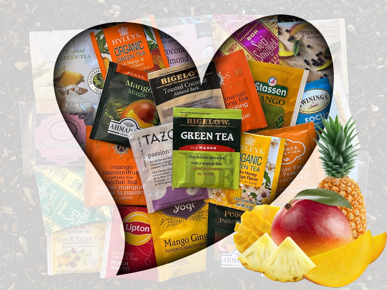 Tropical Tea Bag Sampler Variety Pack – 24 Single-Serve Varieties – 18 Brands