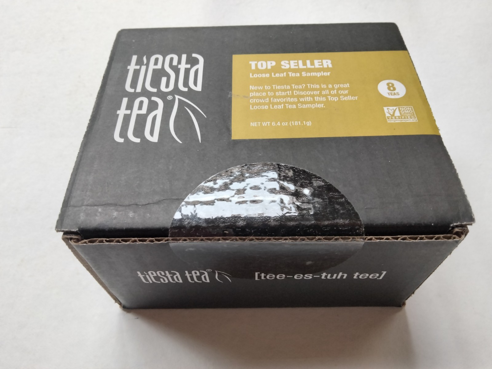 Tiesta Tea Top Seller Loose Leaf Tea Sampler, 8 Pack 6.4 oz Non-GMO