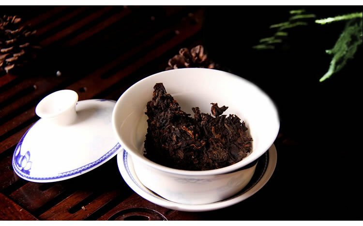 Treasures 2006 Puwen Yunya Pu’er 400g Ripe Puer Tea Cake Shu Puer Old Puerh Cha
