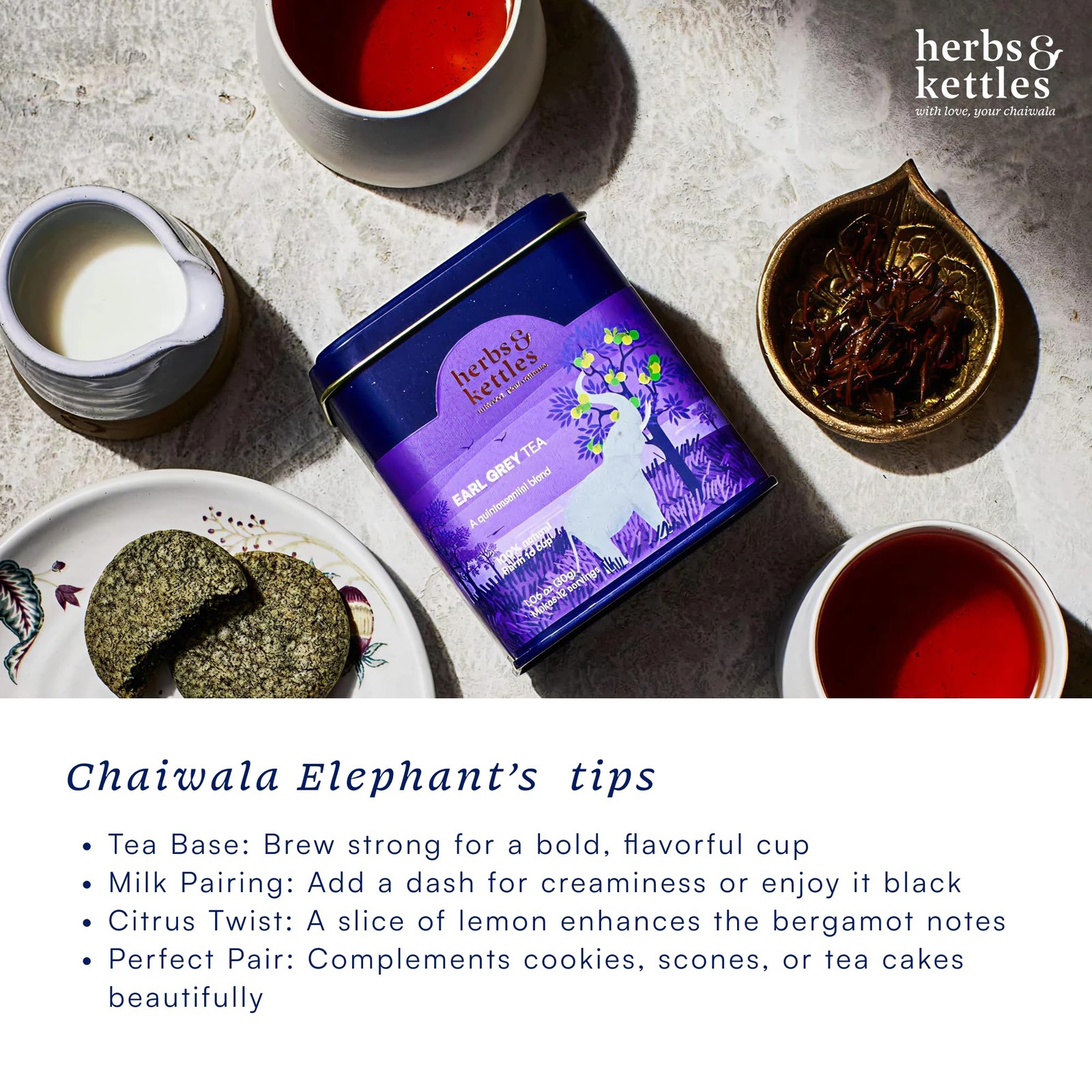 Earl Grey Tea | Assam Black Tea Infused with Italian Bergamot Oil | Premium L…