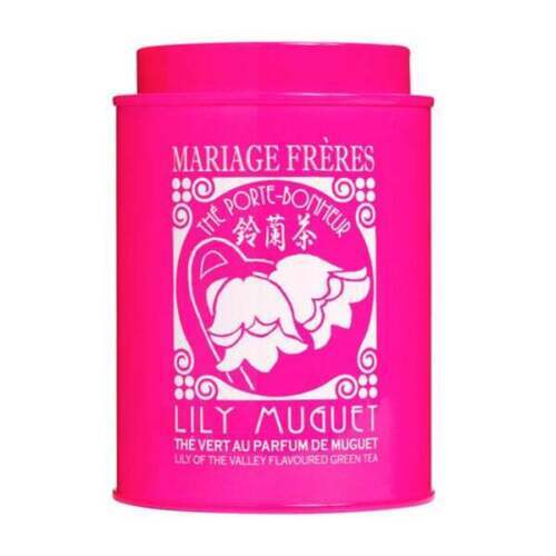 MARIAGE FRERES Lily Muguet Lily of the Valley Flavored Tea 100g Can White Green