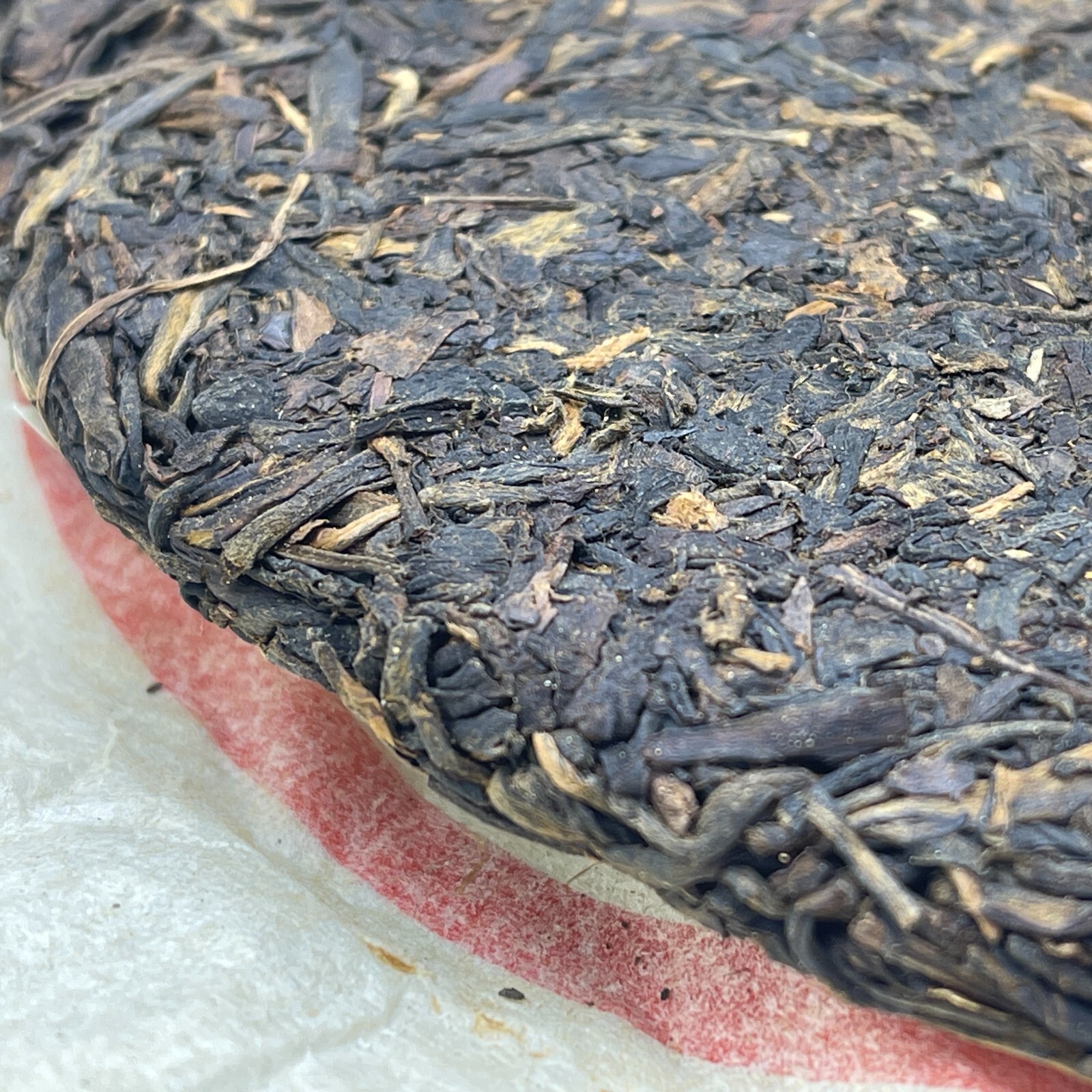 Pu-erh tea,1990s,Customized Tea,八中中茶省公司小黃印 small yellow seal,357g,Raw