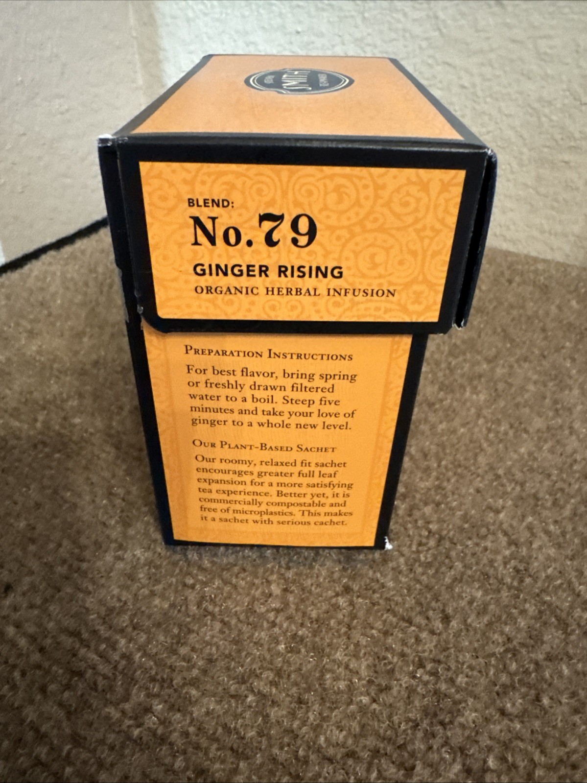 Smith Teamaker Ginger Rising No. 79 Tea – 14 Sealed Sachets Remaining – Open Box
