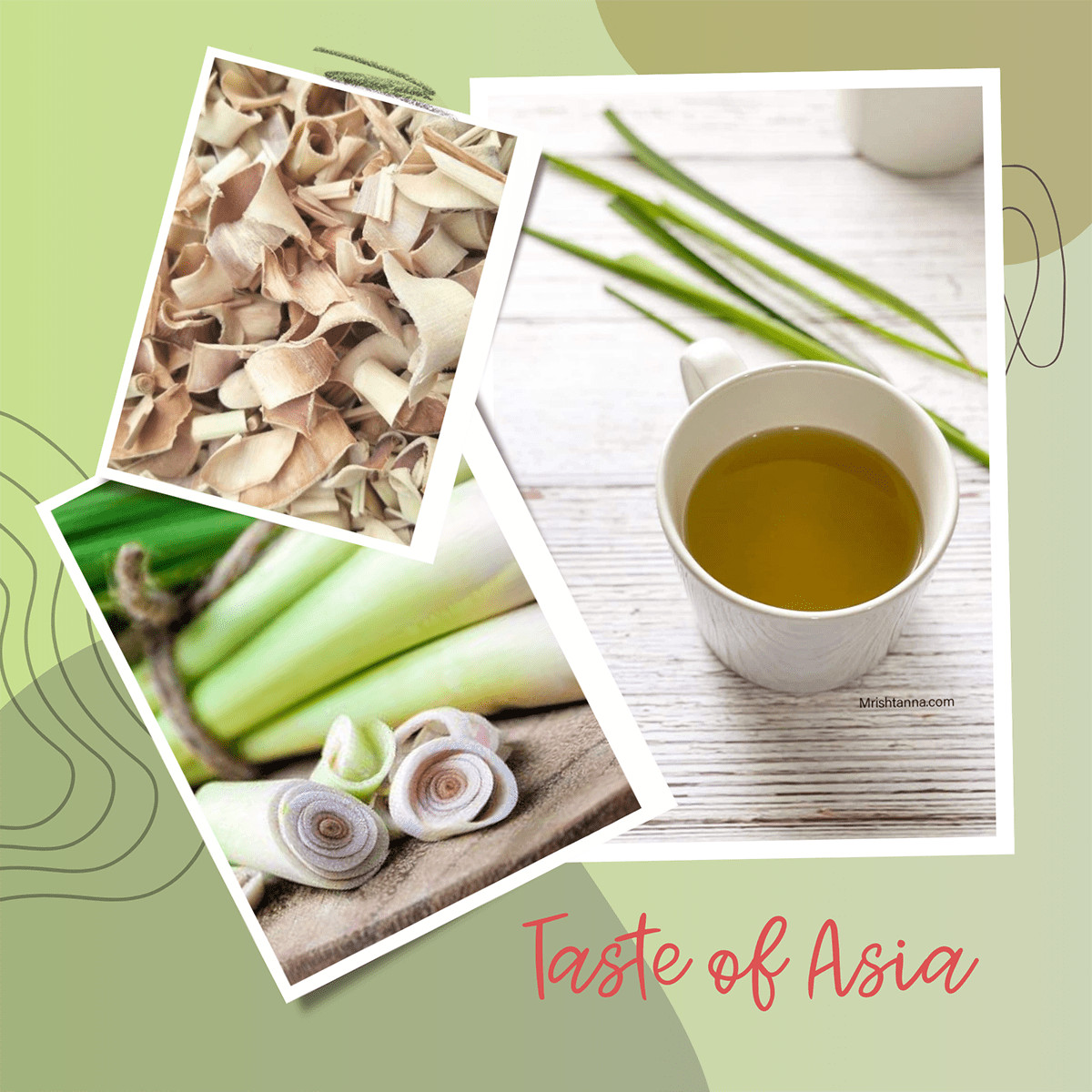 Organic Lemongrass Tea | 100% Natural Dried Lemongrass | Refreshing Herbal Infus