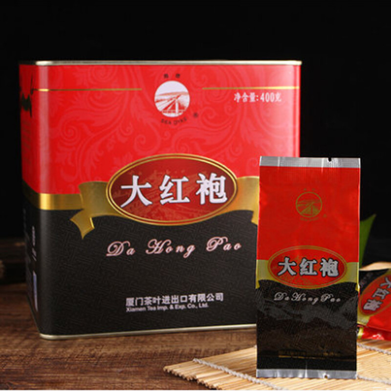 Sea Dyke AT111 Fujian Wuyi Da Hong Pao Big Red Robe Oolong Tea Dahongpao 400g