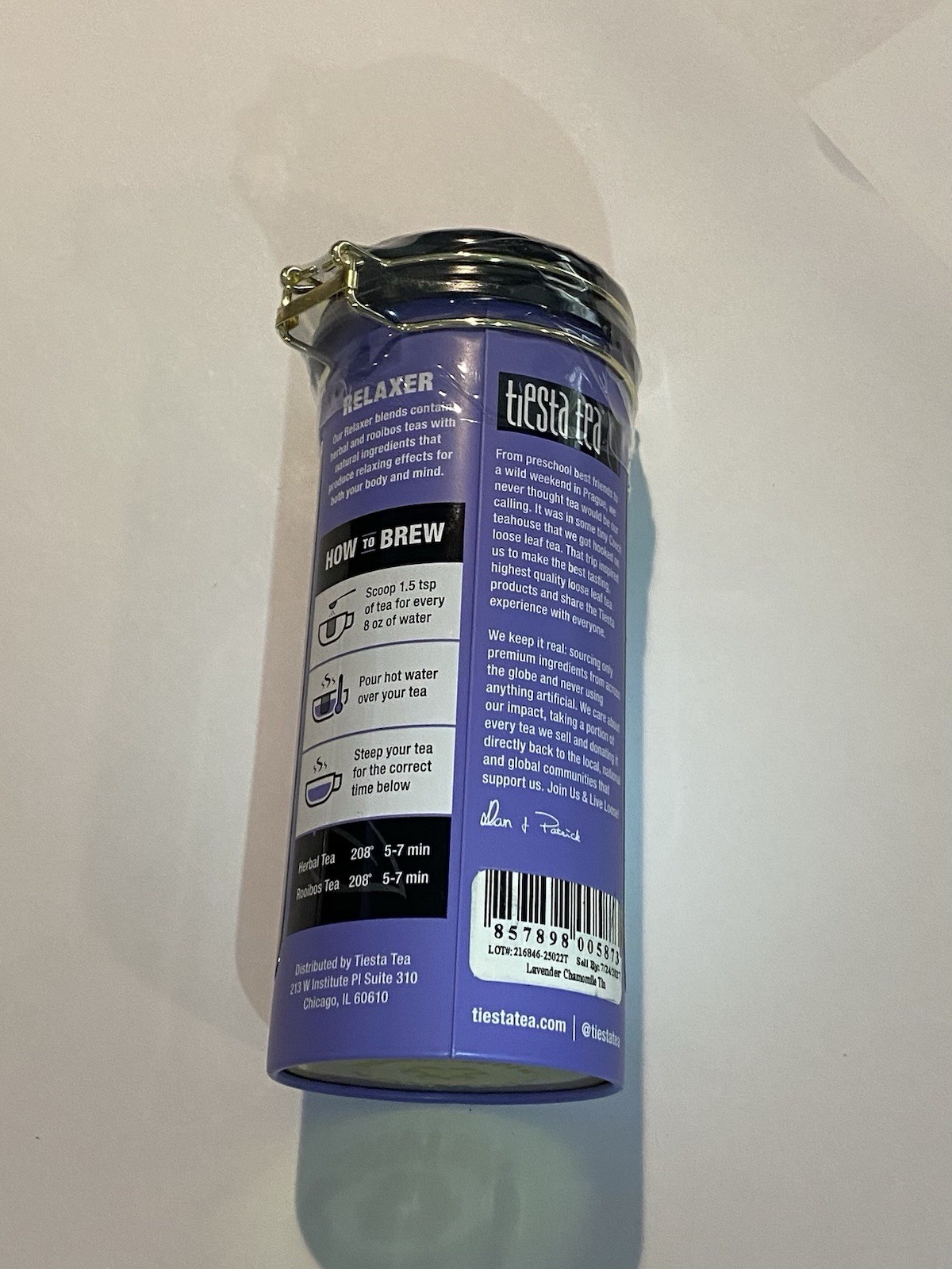 Tiesta Tea Lavender Chamomile Herbal Loose Leaf Tea – Soft Chamomile Herbal Tea