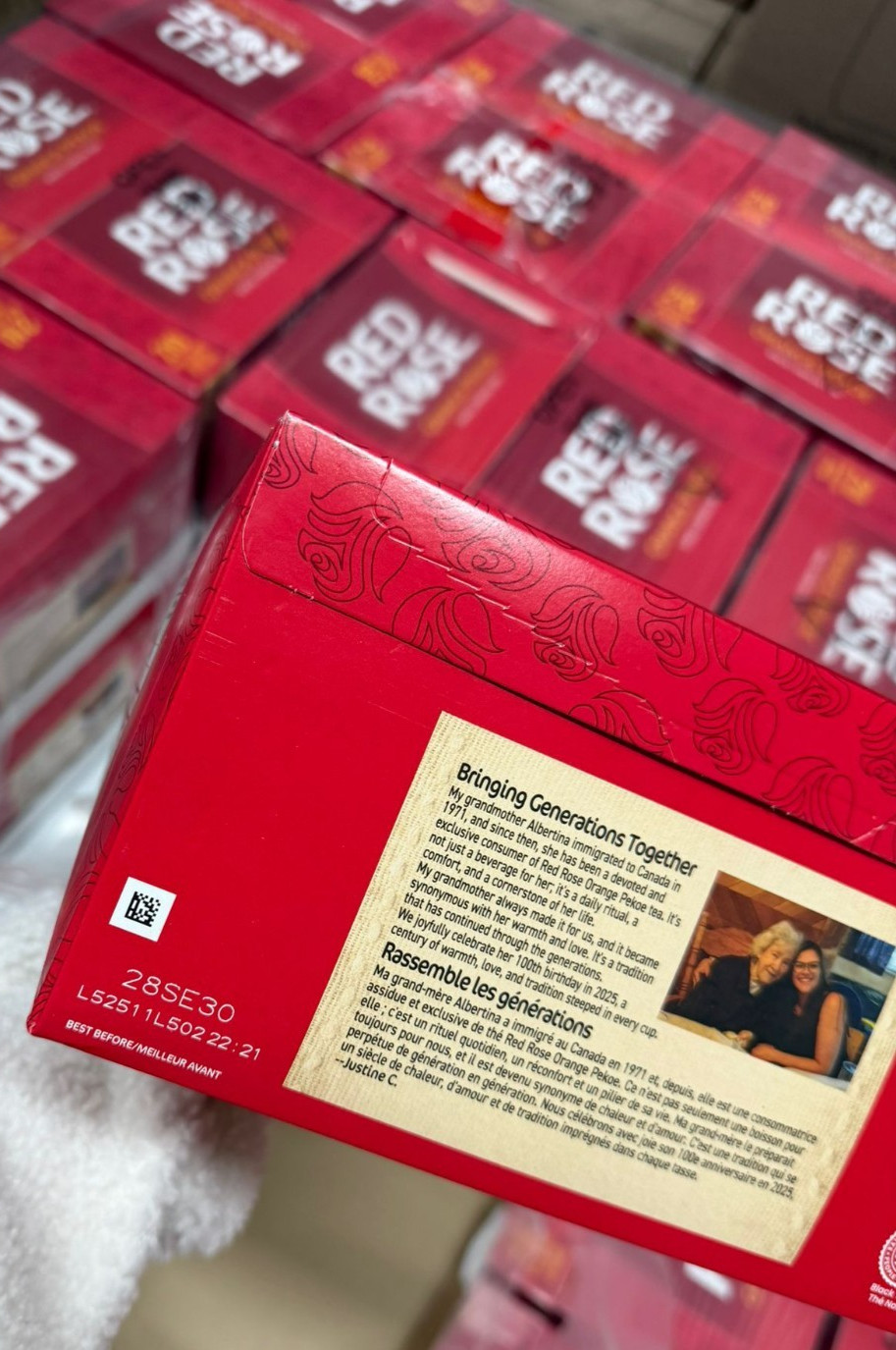 2 x Red Rose Orange Pekoe Black Tea – 216 Bags, 626g – FREE SHIPPING