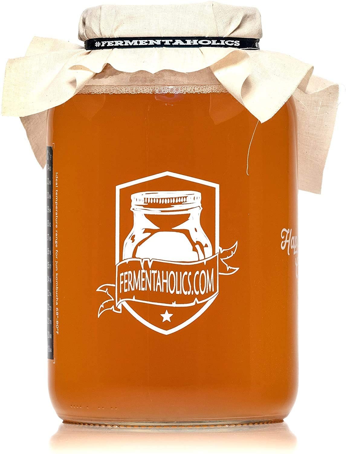 Fermentaholics ORGANIC Kombucha SCOBY With Twelve Ounces of Starter Tea Live…