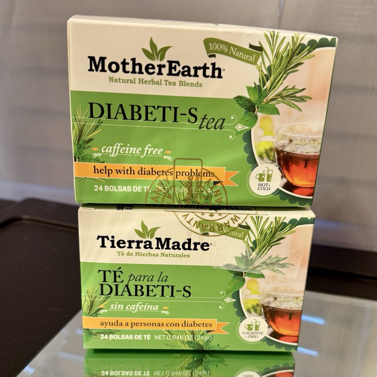 Mother Earth/Tierra Madre DIABETI-S Tea 48 Teabags Brand New Sealed