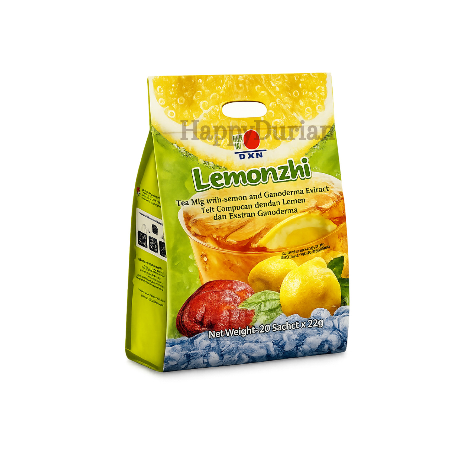 DXN Lemonzhi Instant Tea Drink With Lemon And Ganoderma | 20 Sachets x 22g