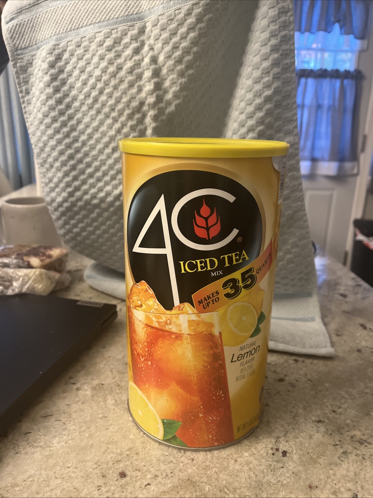 4C 35 QT Peach Iced Tea Mix (82.6 Oz.)