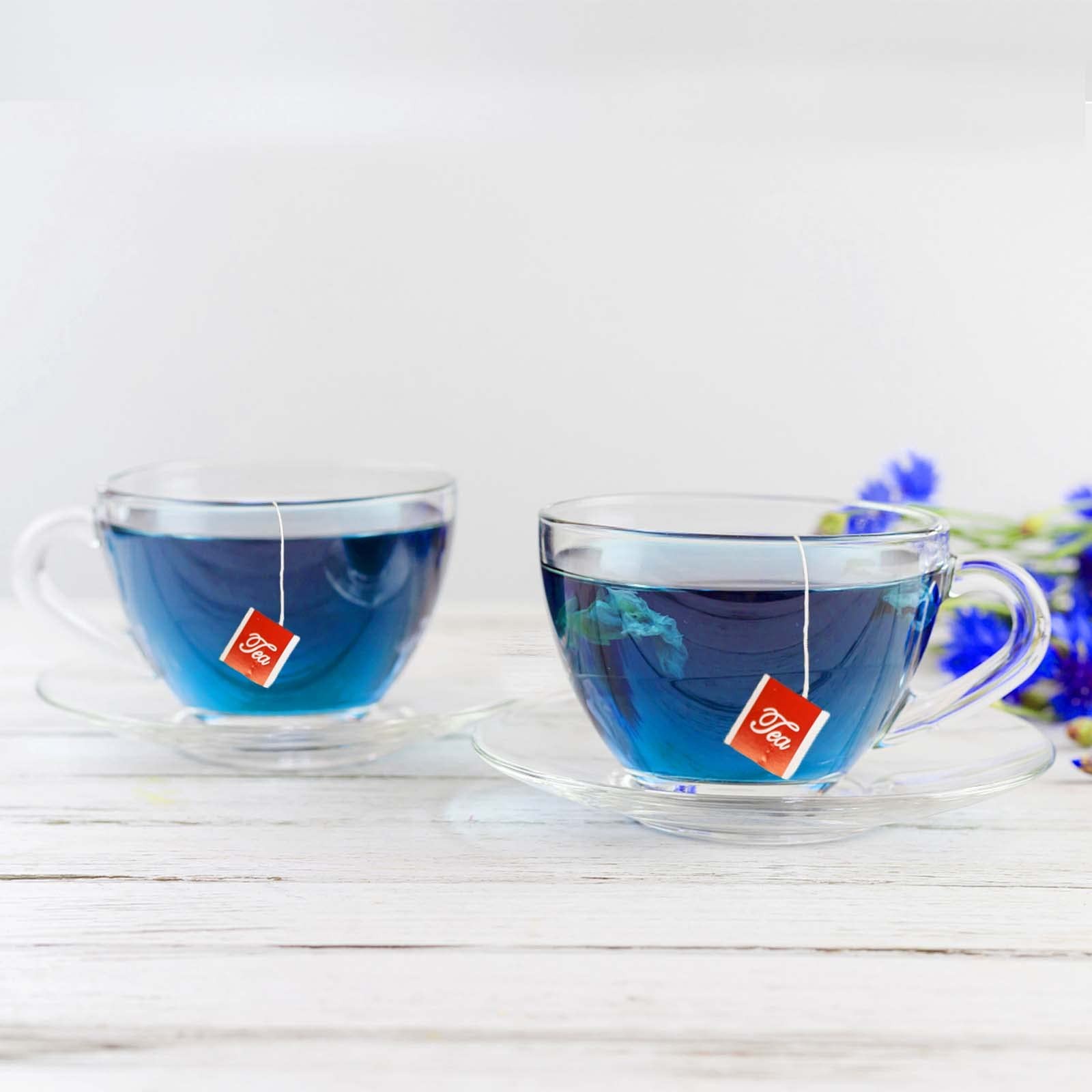 – Butterfly Pea Flower Tea – 50 Count Butterfly Pea Flower Tea Bags – Natural…