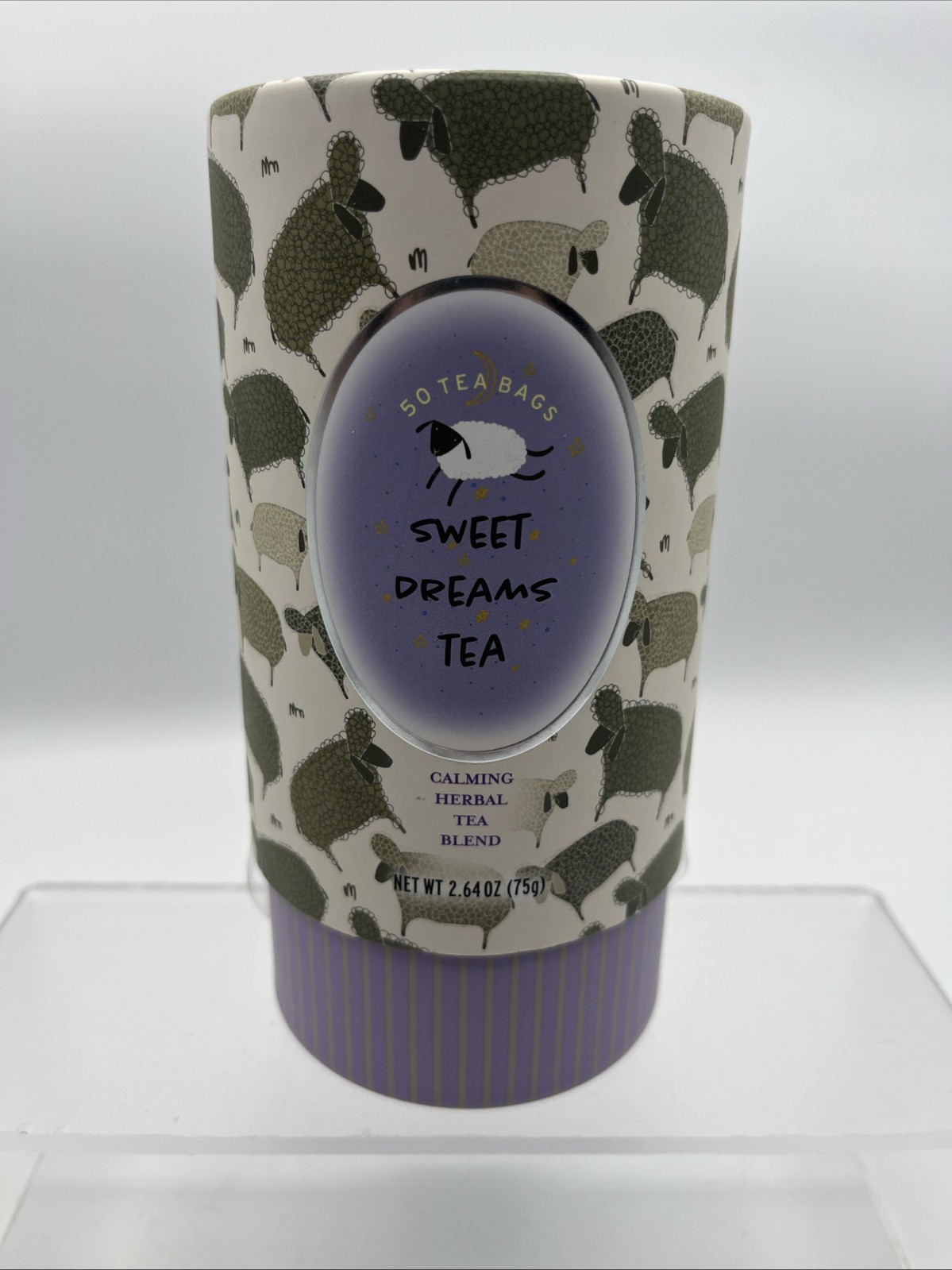 SWEET DREAMS CALMING HERBAL TEA BLEND 50 Tea Bags CAFFEINE, Expire 07/2027