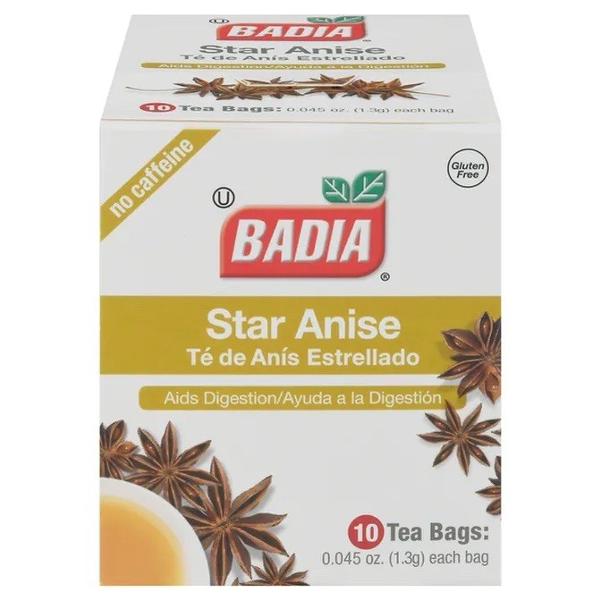Badia Natural Herbs Natural Slimming Tea Caffeine-Free Bag – Pack of 25