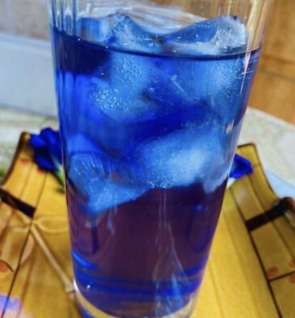 Butterfly Pea Flower Tea 100g – Ideal for 500 cups or more, Premium Dried Flower