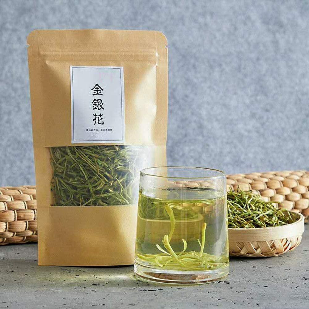 100g Pure Natural Dried Honeysuckle Flower Buds Dried Flowers Leaves Tea Drink