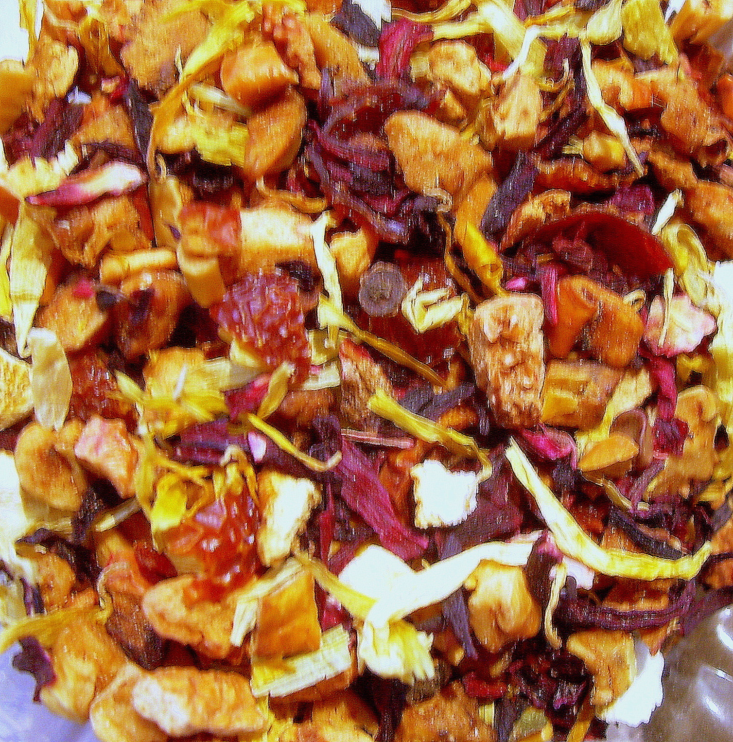 Angel Falls Mist Tisane Tea 2 Oz 60 Grams Fruit Rose Hips & Hibiscus Flowers