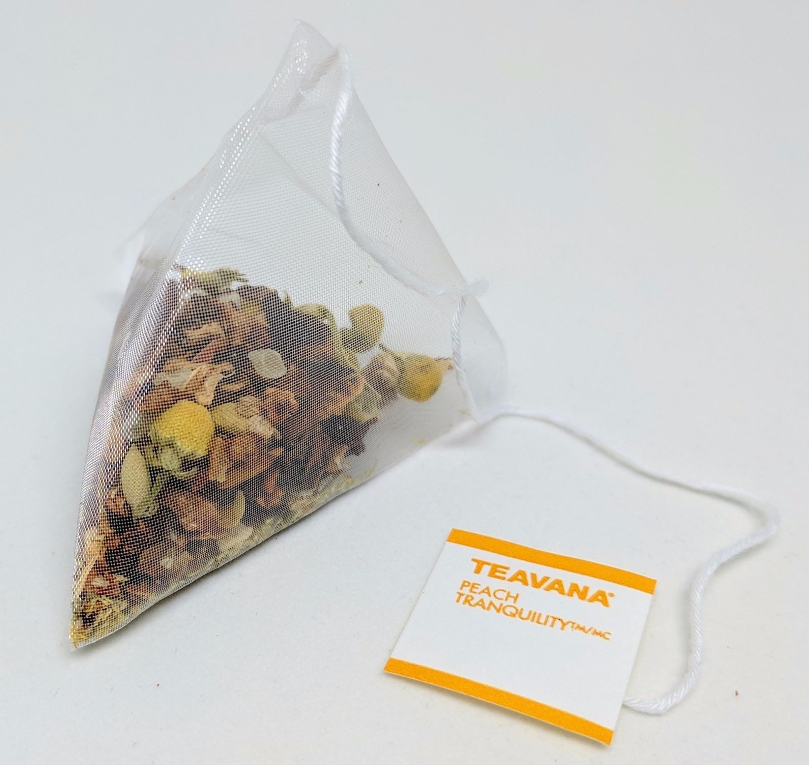 🌈 NEW! RARE 2024 STARBUCKS TEAVANA PEACH TRANQUILITY HERBAL 10 SACHETS TEA BAGS