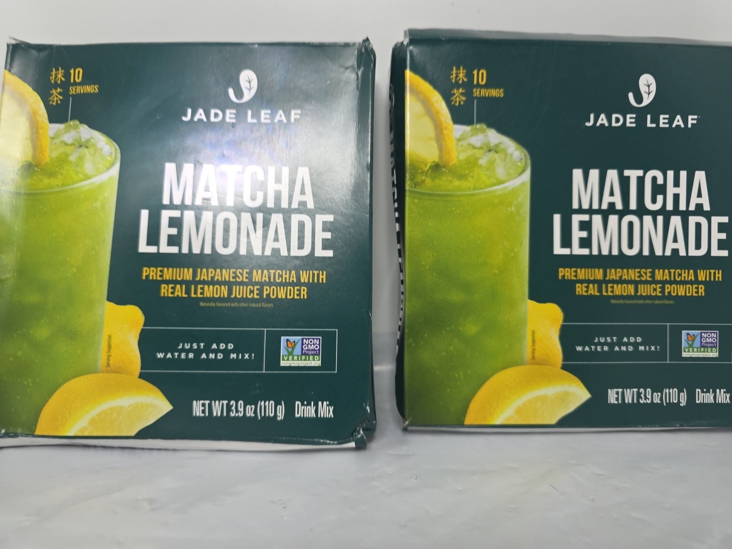 Jade Leaf Matcha Lemonade with Real Lemon Juice Powder 3.9oz(2pk)05/27 Drink Mix