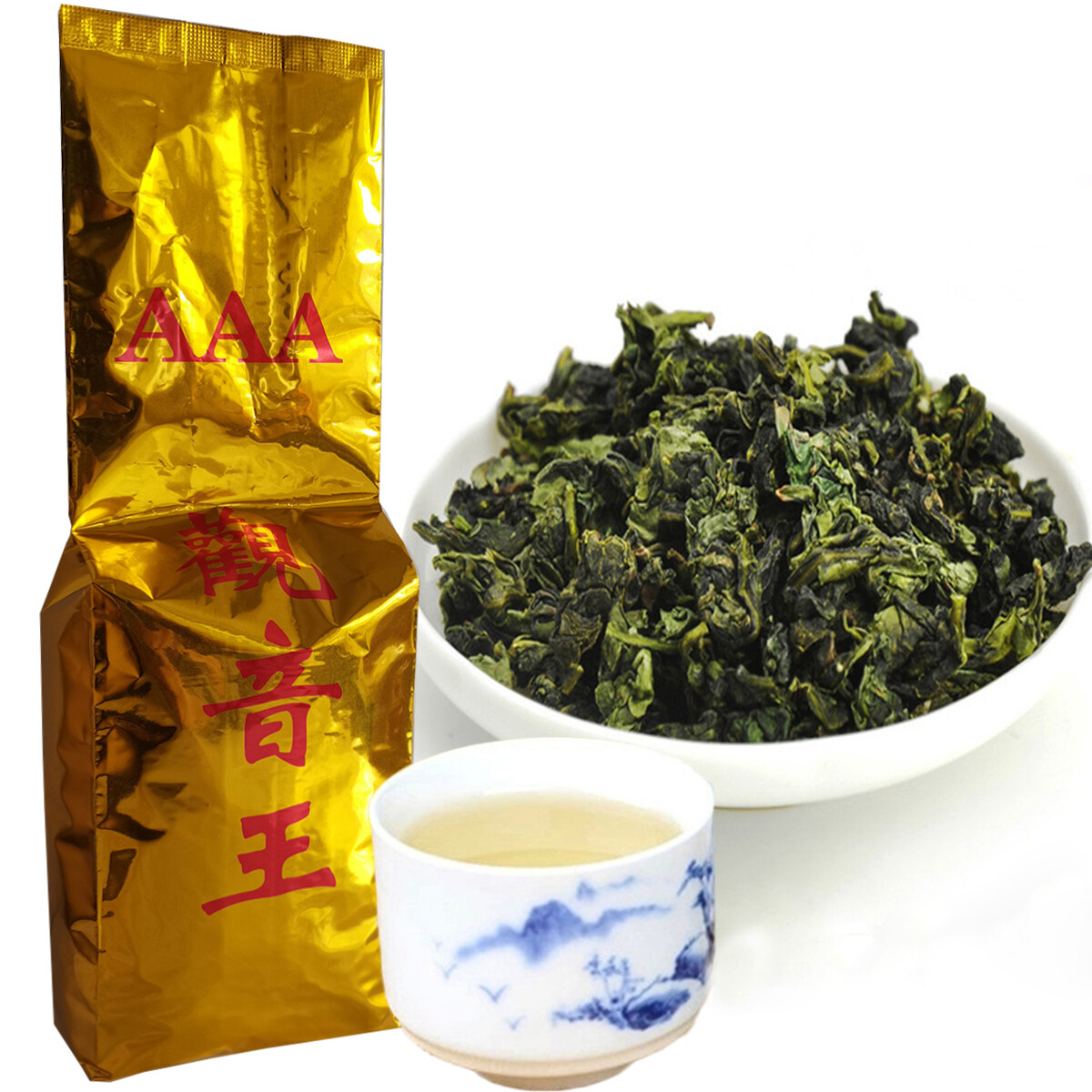 250g Natural Anxi Tieguanyin Oolong Tea Herbal Green Tea for Men Women