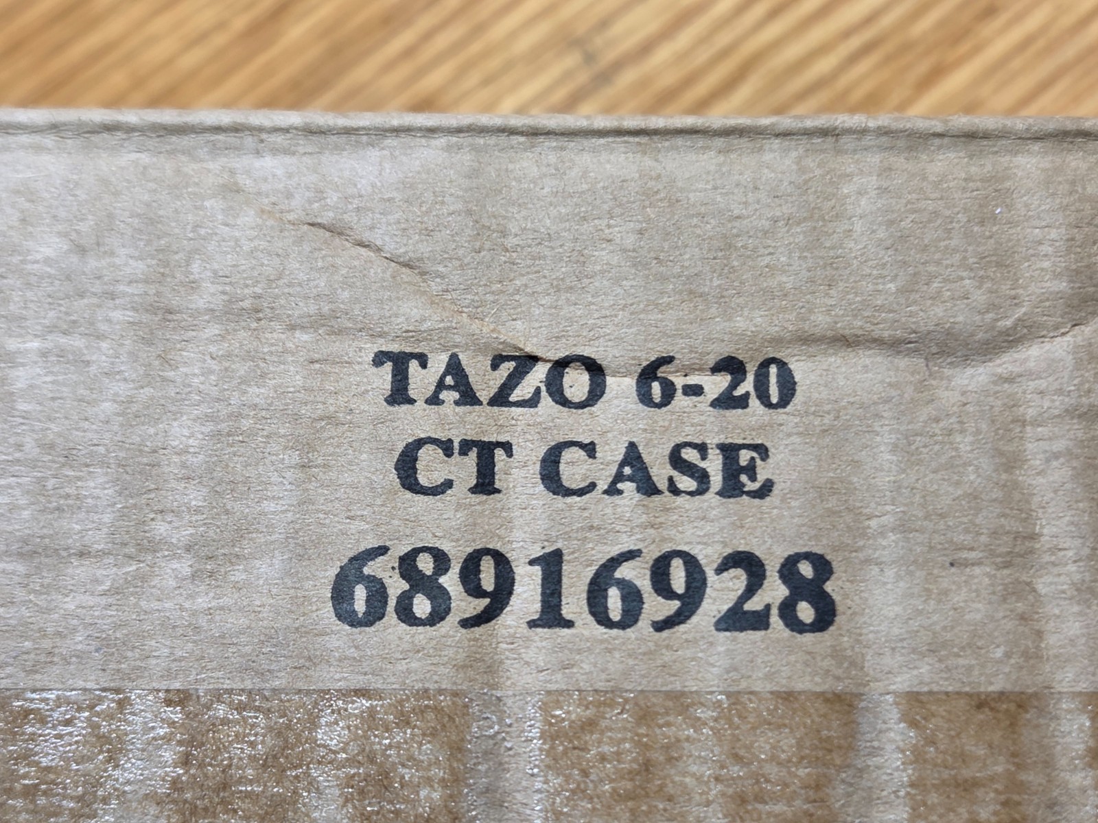 Lot of 6 Tazo Vanilla Bean Macaron Black Tea 15 Bags Each Dessert Delights New