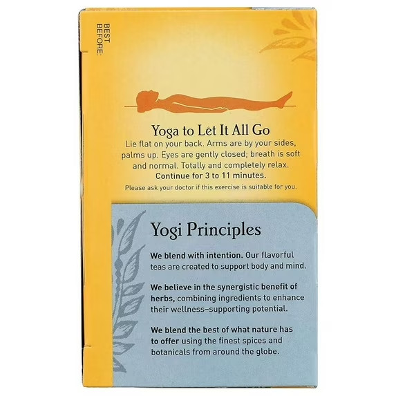 Yogi Bedtime, Caffeine-Free, Organic Herbal Tea Bags, 16 Count, .85 oz.