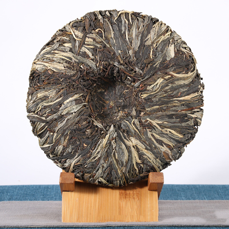 400g Yunnan Lincang Big Snow Mountain Raw Puerh Bazi Tea Shen Puer Tea
