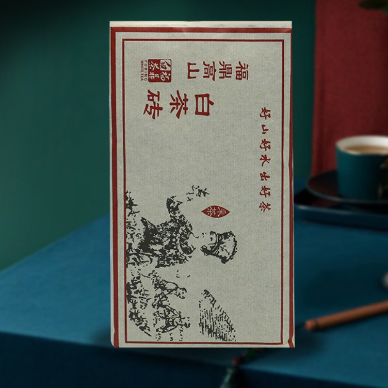 500g Authentic Fuding Old White Tea High Mountain Chen Xiang White Tea Bricks