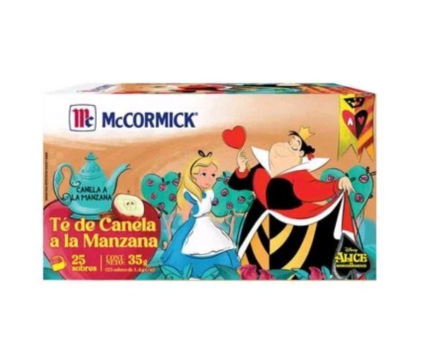 2X McCORMICK CINNAMON APPLE TEA ( TE CANELA Y MANZANA ) 2 BOXES 25 TEA BAGS EACH