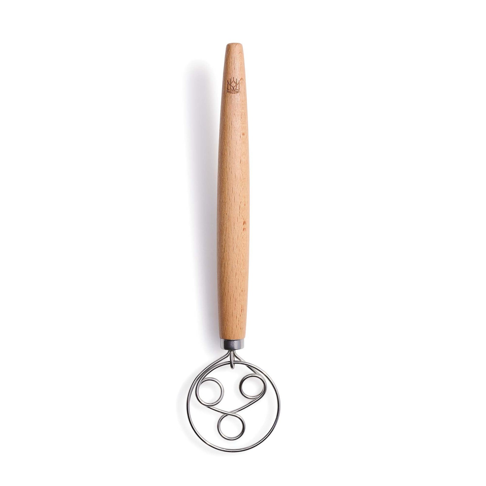 King Arthur Baking Company Baker’s Batter Whisk, Triple-Loop, 18/8 Silver