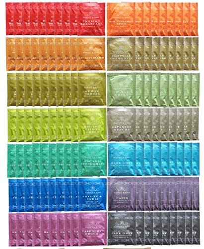 Assorted Tea Bag Sampler 140 Count – Perfect for Breakrooms, Offices & Food Serv
