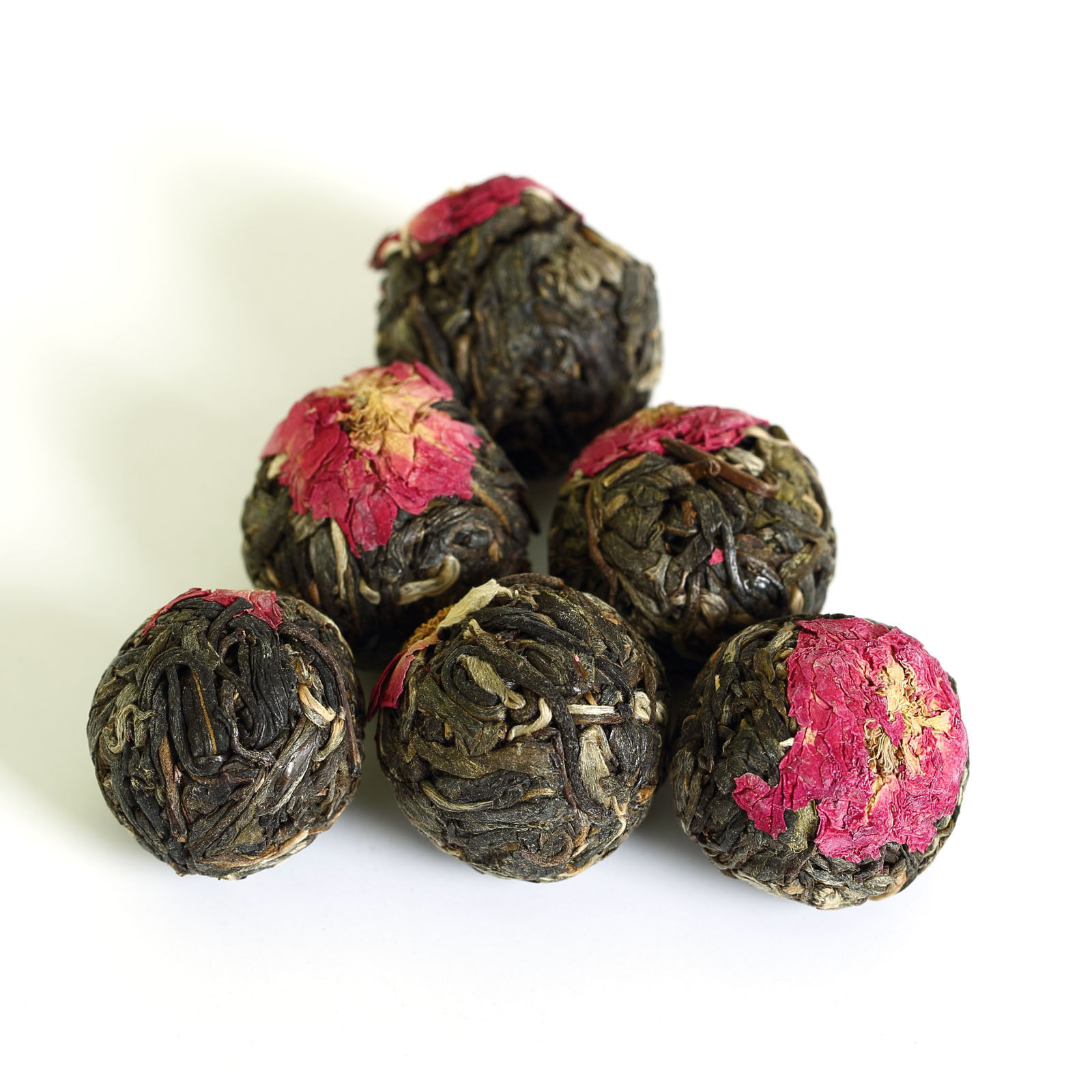 GOARTEA 2017 yr Red Rose Flower Yunnan Bulang puer Pu’er Puerh Tea Raw Ball Tuo