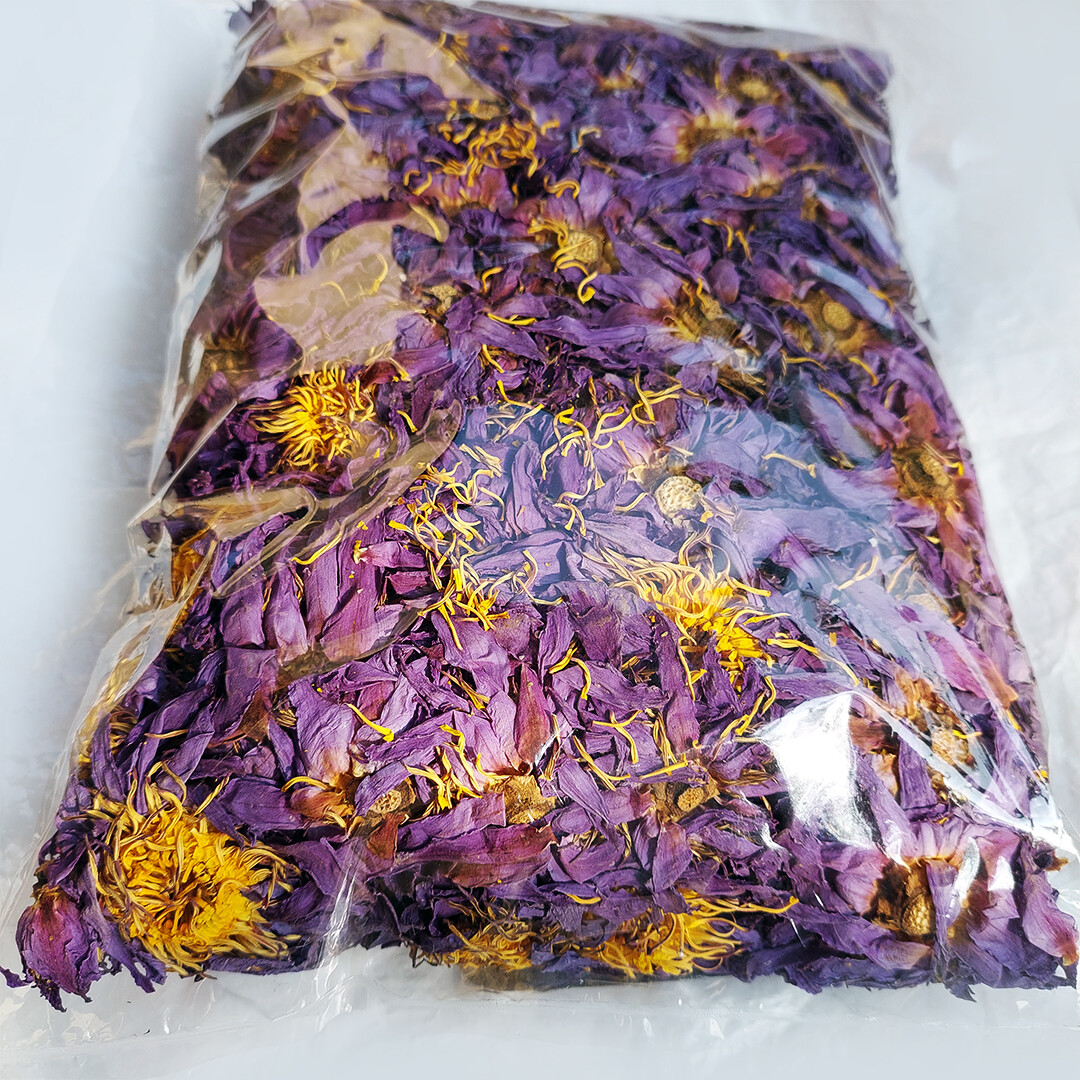 Dehydrated Blue Lotus Flower (Nymphaea Caerulea) Deep Dreams Tea Stress Relief