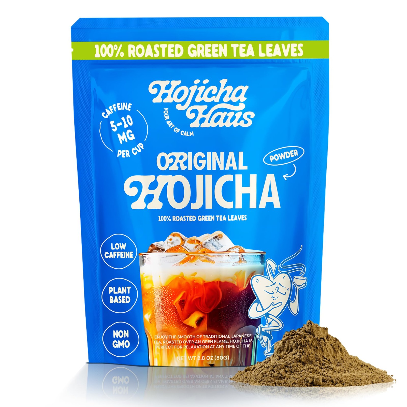 Hojicha Haus Roasted Matcha Green Tea Powder – Ceremonial – Kyoto Grown, Deca…