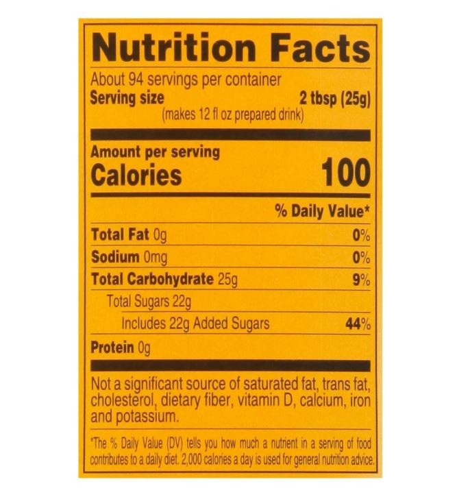 4C Lemon Iced Tea Mix, 35-Qt. (82.6 oz) – (2 Pack) Refreshing Citrus Flavor,