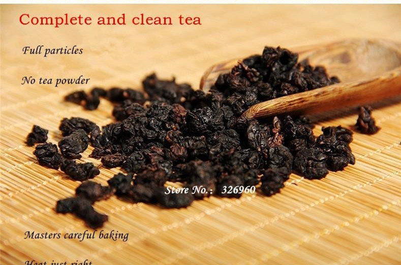 Top Grade Tea Chinese Black Oolong Tea Natural Slimming Tea Black Tieguanyin 50g