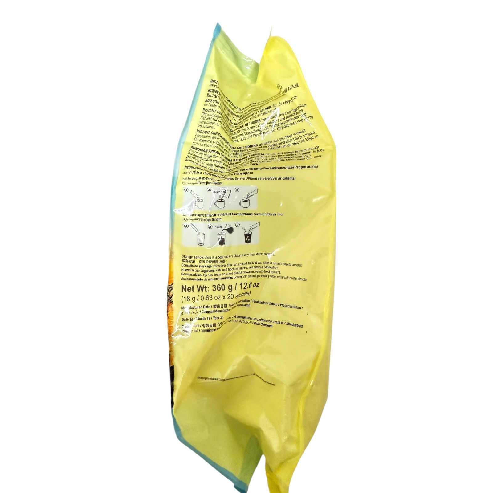 Gold Kili Instant Honey Chrysanthemum Drink (20 sachets/ bag)