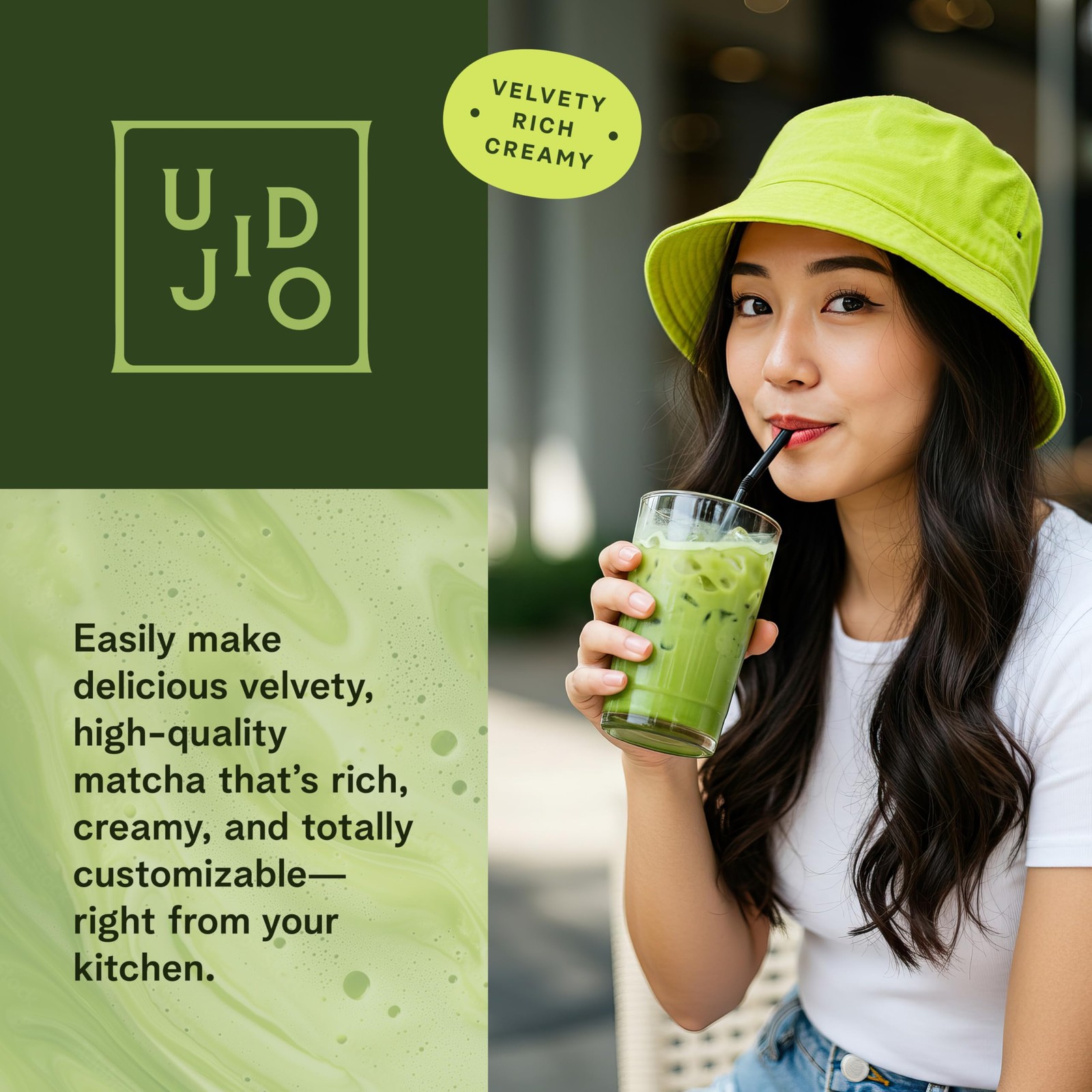 Ujido The Path of Zen Japanese Matcha Green Tea Powder 4 Ounce (Pack 1)