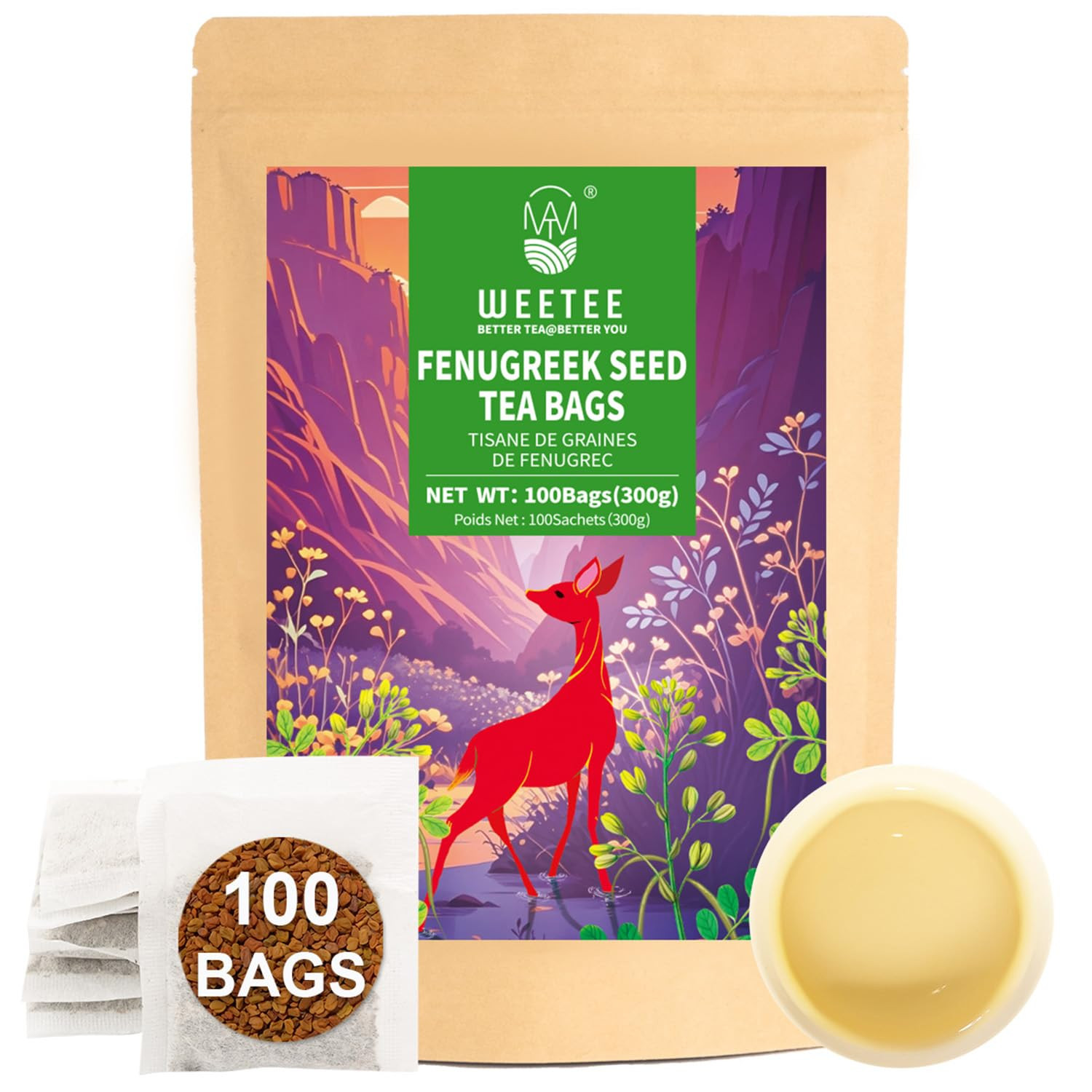 Valerian Root Tea Bags, Made with Pure Valerian Root (Valeriana), 50 Count Earth