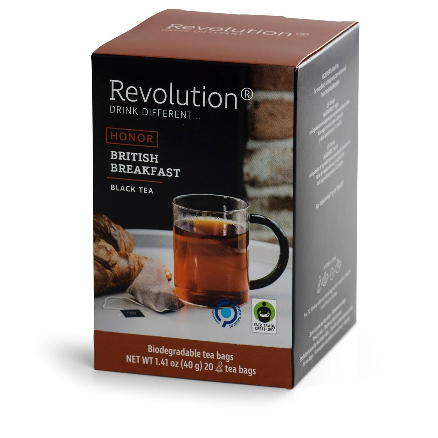 REVOLUTION TEA® English Breakfast Tea [THE ORIGINAL] – British Breakfast – Premi