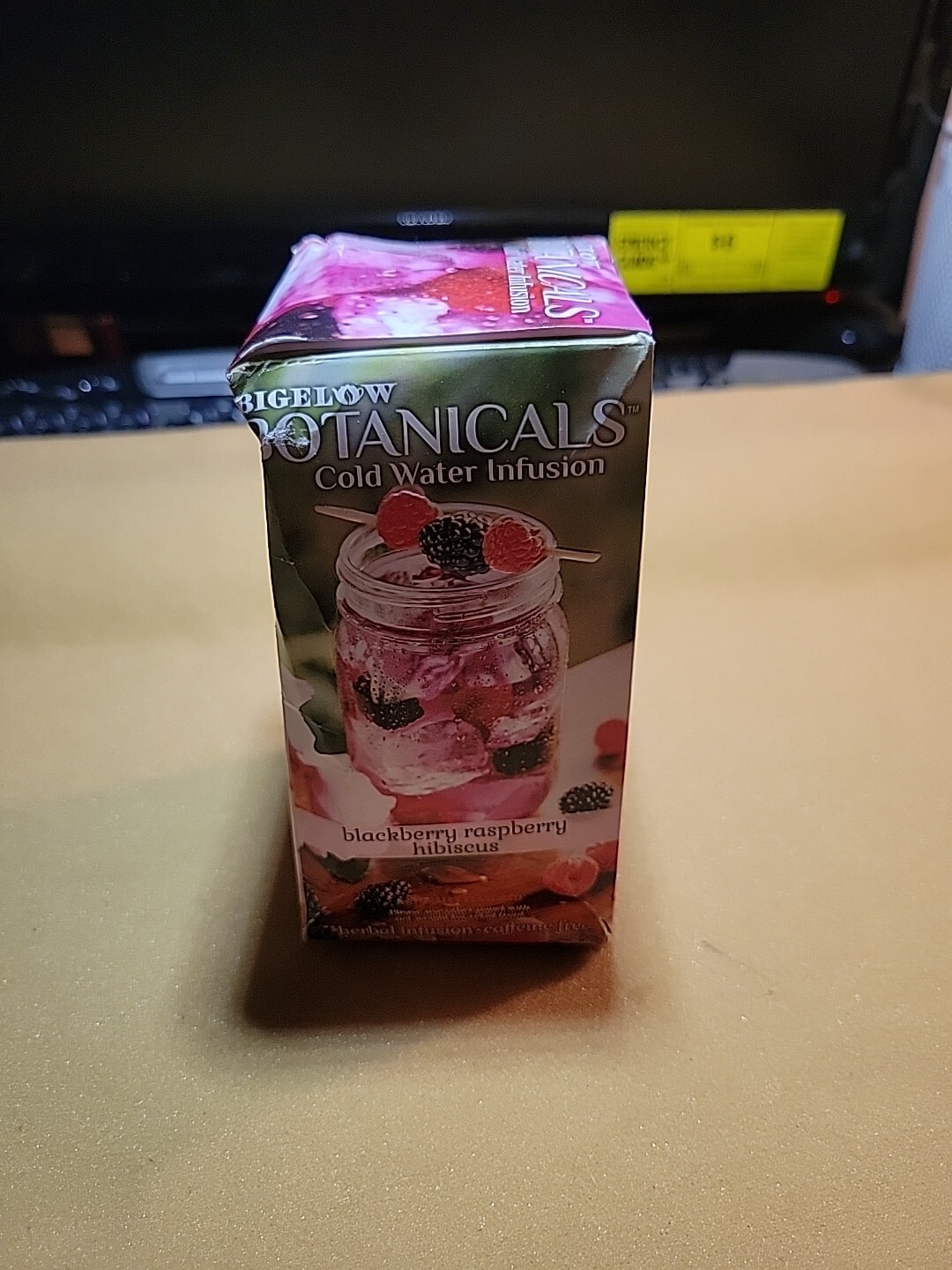 Bigelow Tea Botanicals Cold Water Infuse BLACKBERRY RASPBERRY HIBISCUS