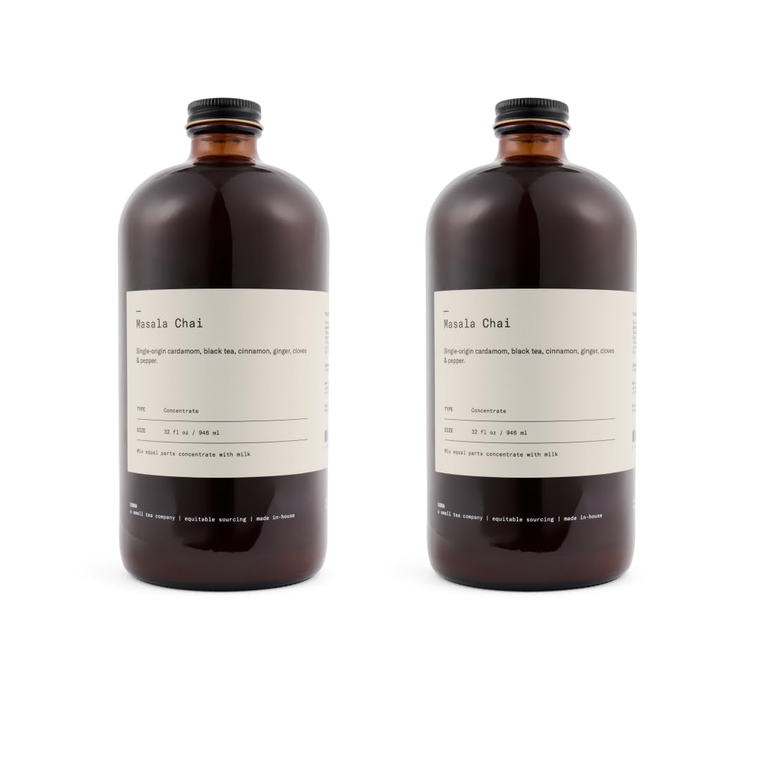 Dona Original Masala Chai Concentrate, Small-Batch, Single-Origin Spices, Hot…