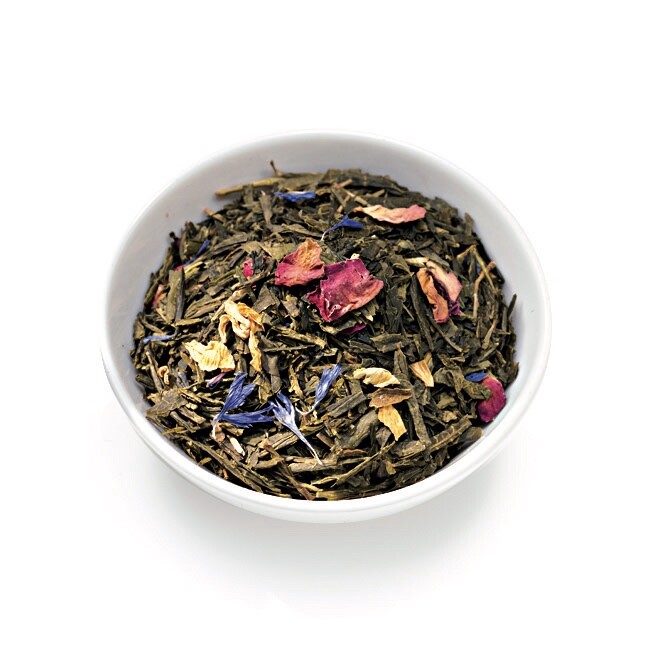 Ronnefeldt Leafcup® Morgentau. 15 Green tea Bags with mango & citrus flavor.Made