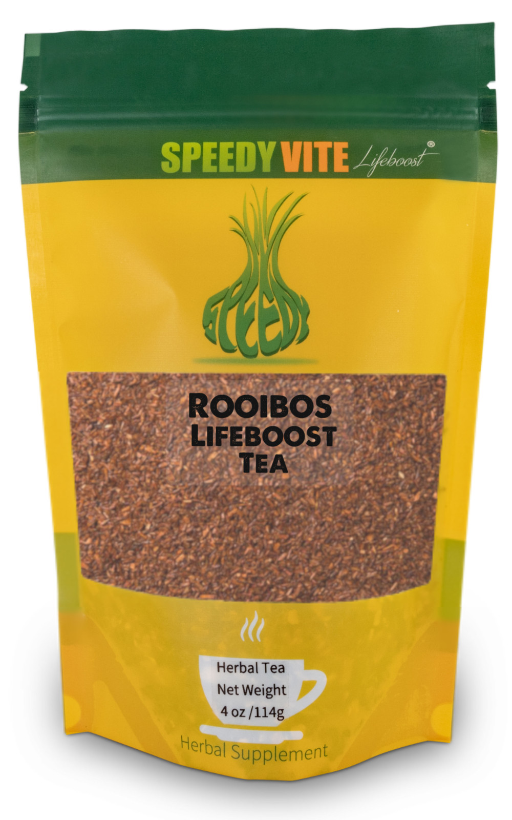 SpeedyVite® Rooibos Tea Organic Ingredients (4oz) Made in USA