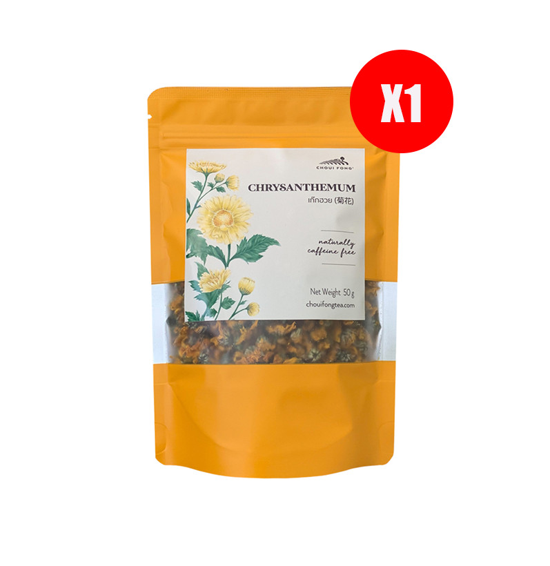 CHOUI FONG 100% Organic Dried Chrysanthemum Flower Tea 50g Product of Thailand
