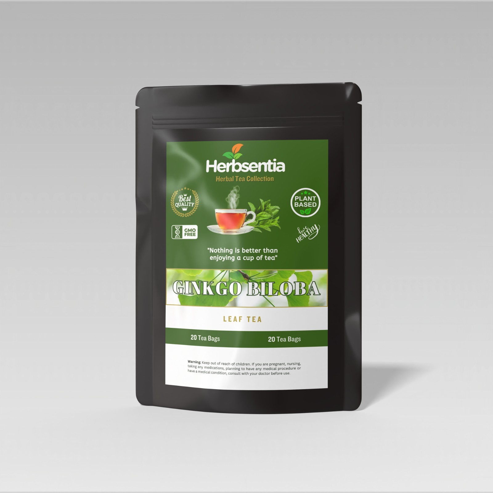 Gingko Biloba Tea – Memory and Focus