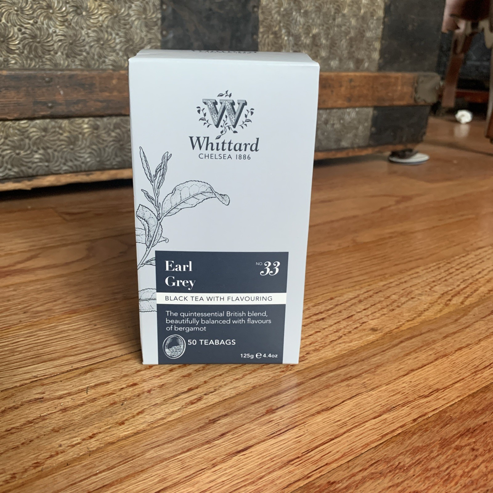 Whittard Earl Grey 50 Traditional Teabags 125g