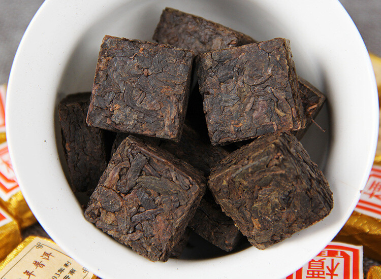 Yunnan ‘Jia’ Word Mini Tea Brick Shu Pu Er Pu-erh Ripe Tea Aged Puerh Brick 250g