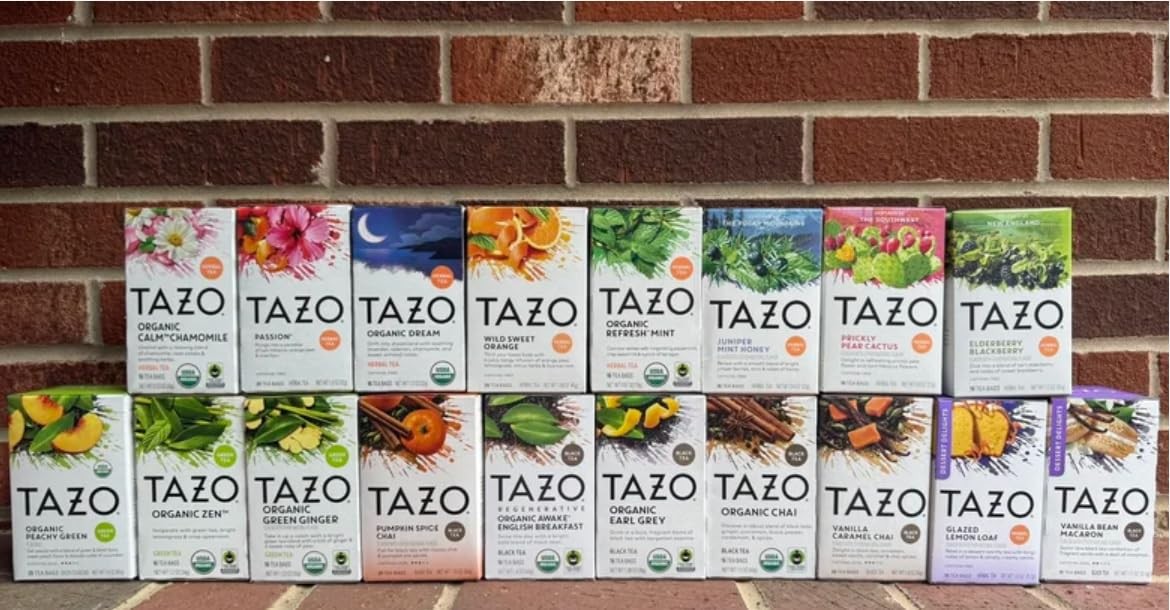 168 Tea Bags Sampler Assortment Variety Pack Gift Box (42 Count- Pack of 4) 1…